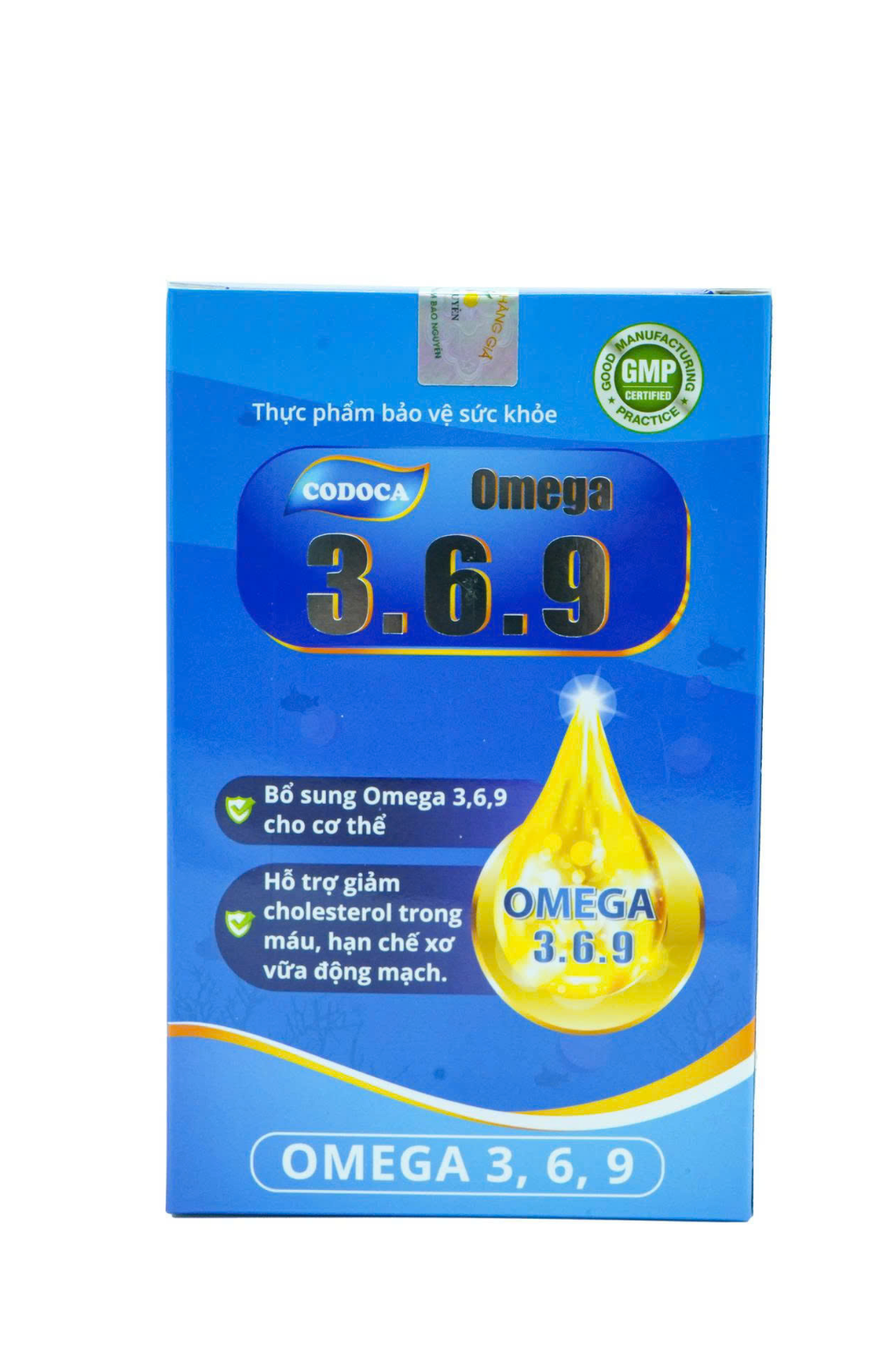 Viên uống Codoca Omega 3-6-9 - Giảm cholesterol hạn chế xơ vữa động mạch